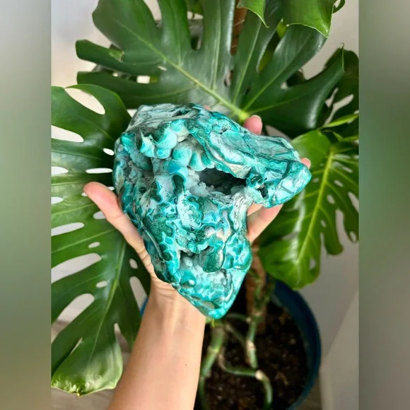 Chrysocolla & Malachite From Congo - Picture 8 of 11